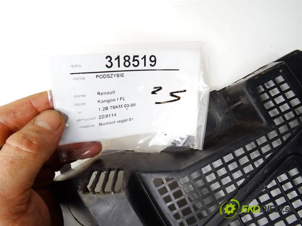 Renault Kangoo I FL  2003 55 kW 1.2B 75KM 03-08 1200 Torpédo, plast pod čelné okno 7700304885 (Torpéda)