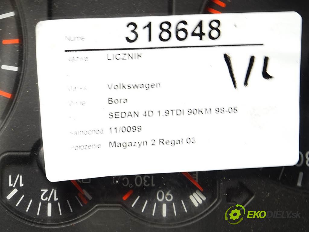 Volkswagen Bora  1999 66KW SEDAN 4D 1.9TDI 90KM 98-05 1900 Prístrojovka 1J0919881D (Prístrojové dosky, displeje)