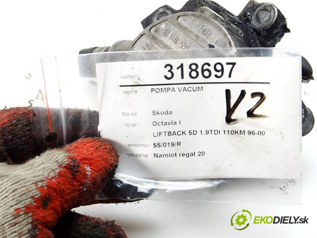 Skoda Octavia I  1999  LIFTBACK 5D 1.9TDI 110KM 96-00 1900 pumpa vakuová 038145101B