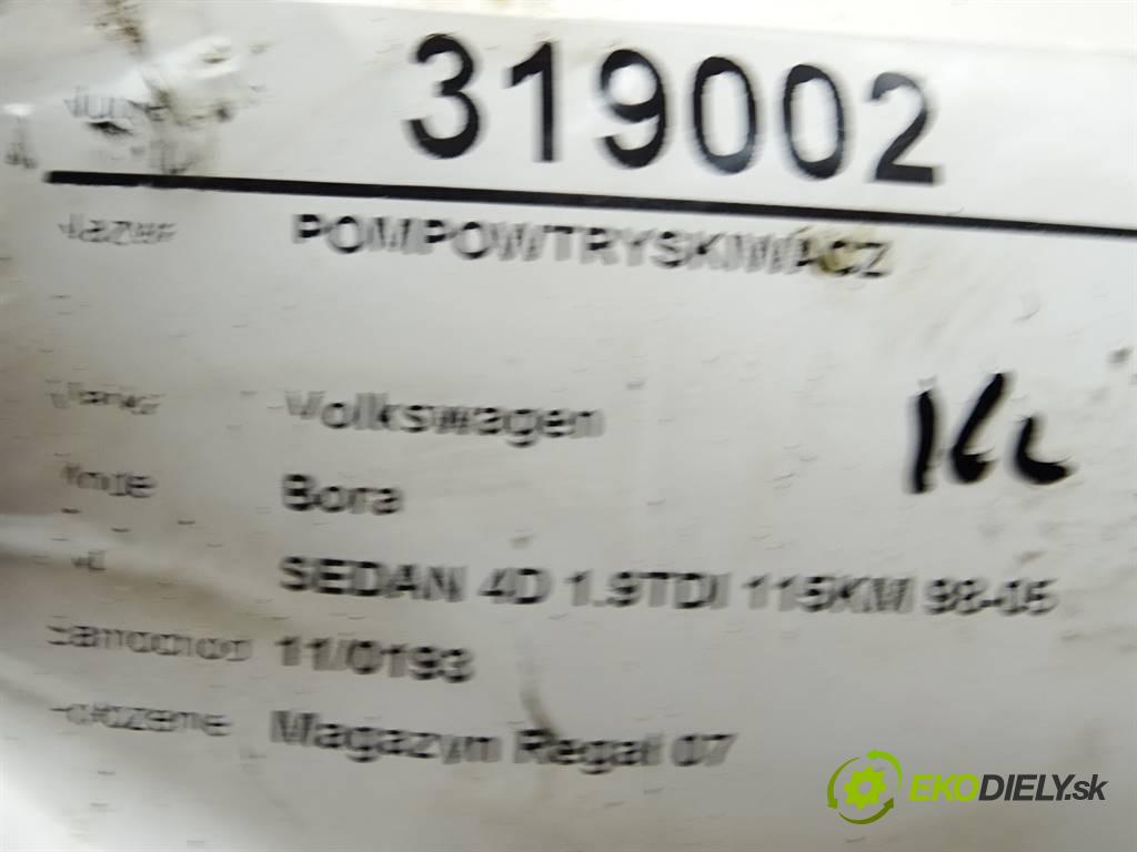 Volkswagen Bora  2000 85 kW SEDAN 4D 1.9TDI 115KM 98-05 1900 POMPOWTRYSKIWACZ 0414720007 (Vstrekovače)