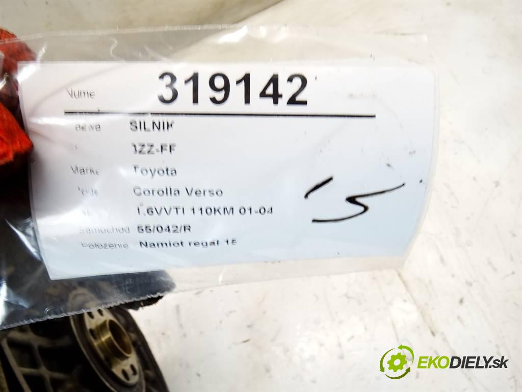 Toyota Corolla Verso  2003 81 kW 1.6VVTI 110KM 01-04 1600 Motor 3ZZ-FE (Motory (kompletné))