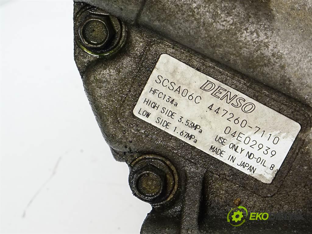 Toyota Corolla Verso  2003 81 kW 1.6VVTI 110KM 01-04 1600 kompresor klimatizace 447260-7110 (Kompresory)
