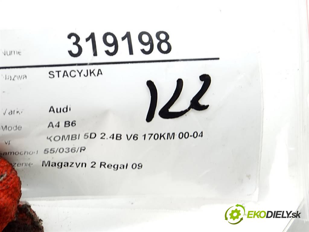Audi A4 B6  2004 125 kW KOMBI 5D 2.4B V6 170KM 00-04 1600 spinačka 4B0905851G (Spínacie skrinky a kľúče)