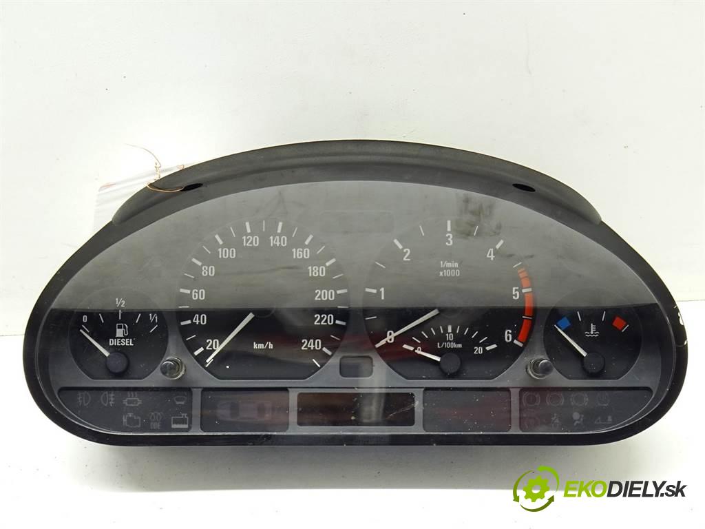 BMW 3 E46  1999 100 kW SEDAN 4D 2.0D 136KM 98-03 2000 Prístrojovka 8387606 (Prístrojové dosky, displeje)