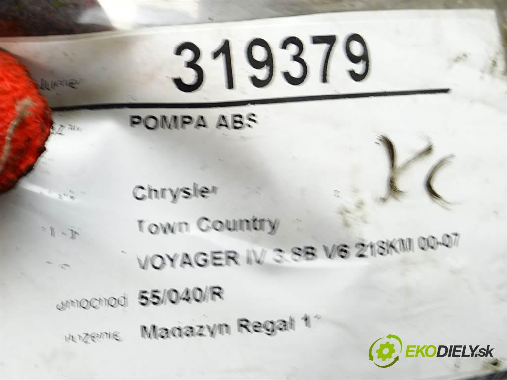 Chrysler Town Country  2004 158 kW VOYAGER IV 3.8B V6 218KM 00-07 3800 Pumpa ABS 04727487AA (Pumpy ABS)