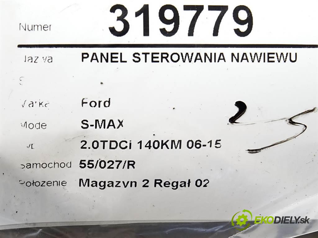 Ford S-MAX  2007 103 kW 2.0TDCi 140KM 06-15 2000 Panel ovládania kúrenia 7S7T18C612AF (Prepínače, spínače, tlačidlá a ovládače kúrenia)