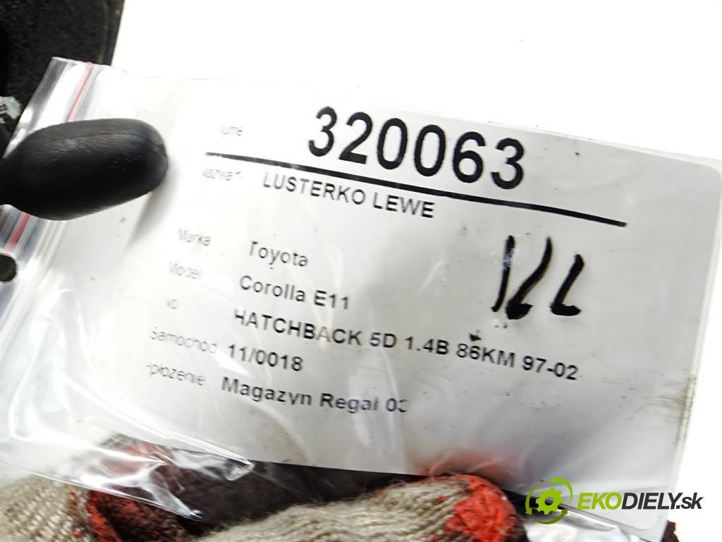 Toyota Corolla E11  1997  HATCHBACK 5D 1.4B 86KM 97-02 1300 Spätné zrkadlo ľave  (Ostatné)