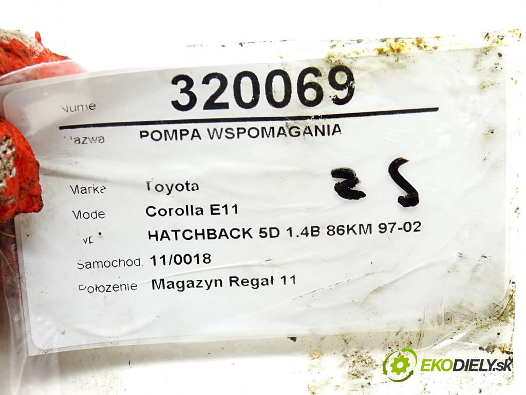 Toyota Corolla E11  1997  HATCHBACK 5D 1.4B 86KM 97-02 1300 Pumpa servočerpadlo  (Servočerpadlá, pumpy riadenia)