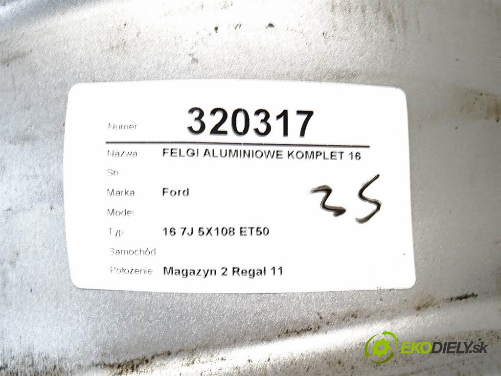Ford     16 7J 5X108 ET50  disky hliníkové 16  (Hliníkové)