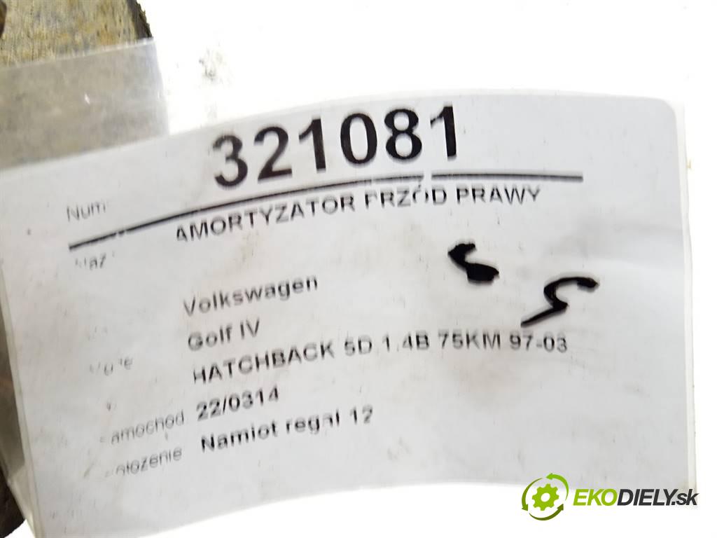 Volkswagen Golf IV  1999 55 kW HATCHBACK 5D 1.4B 75KM 97-03 1400 Tlmič predný pravy  (Ostatné)