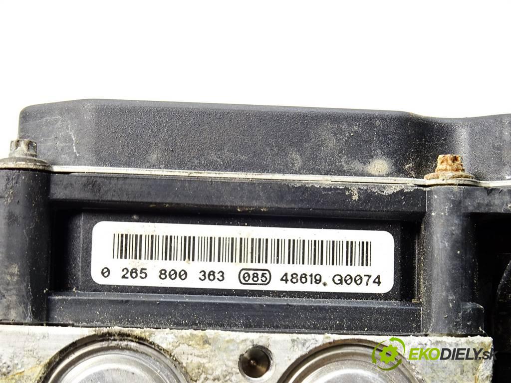 Volkswagen Polo IV 9N  2004 40 kW HATCHBACK 5D 1.2B 54KM 01-09 1200 Pumpa ABS 6Q0614117C (Pumpy ABS)