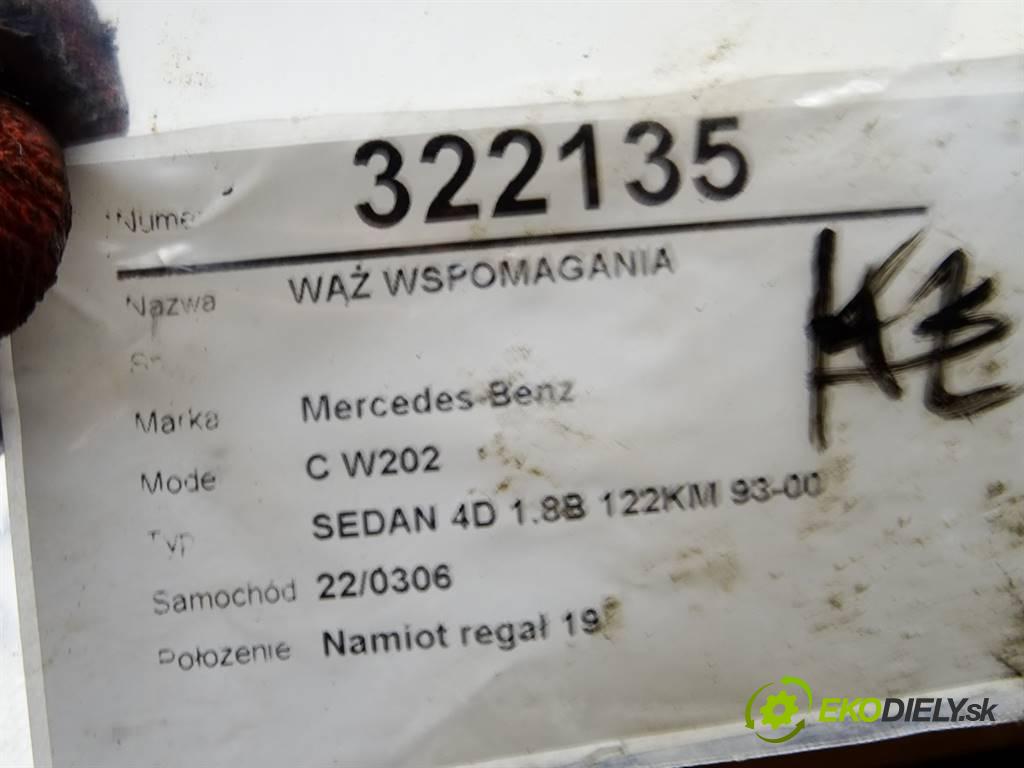 Mercedes-Benz C W202  1995 90 kW SEDAN 4D 1.8B 122KM 93-00 1800 hadica servočerpadlo  (Rúrky, hadice servočerpadla)