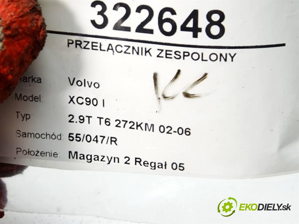 Volvo XC90 I  2003 200 kW 2.9T T6 272KM 02-06 3000 Prepínač kombinovaný 8685487 (Prepínače, spínače, tlačidlá a ovládače kúrenia)