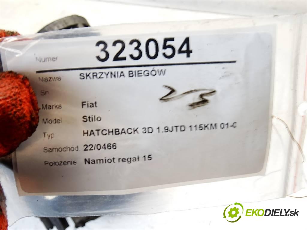 Fiat Stilo  2002 85 kW HATCHBACK 3D 1.9JTD 115KM 01-07 1900 Prevodovka  (Prevodovky)