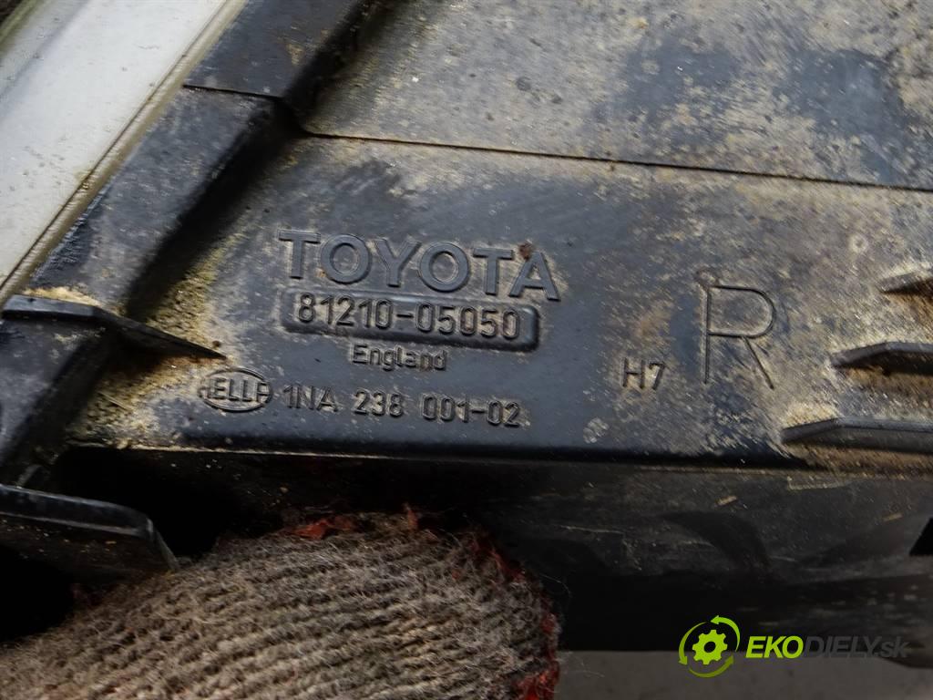 Toyota Avensis  2000 81 kW T22 KOMBI 5D 2.0D-4D 110KM 98-03 2000 Hmlové svetlo, hmlovka pravy 81210-05050 (Ostatné)
