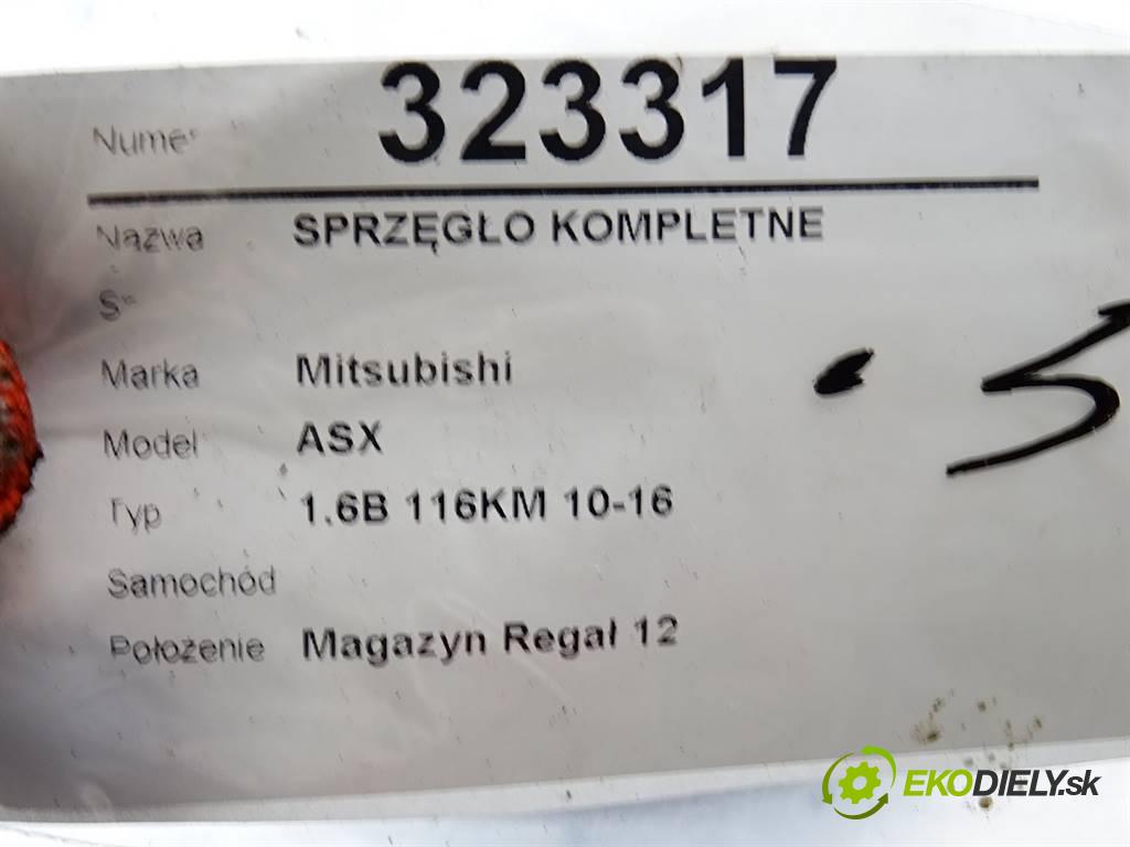 Mitsubishi ASX    1.6B 116KM 10-16  Spojková sada (bez ložiska) komplet 4A92 (Kompletné sady (bez ložiska))