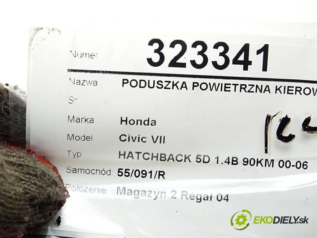 Honda Civic VII  2003 66 kW HATCHBACK 5D 1.4B 90KM 00-06 1400 AirBag volantu 77800-S5S-G800 (Airbagy)