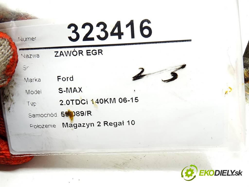 Ford S-MAX  2009 103 kW 2.0TDCi 140KM 06-15 2000 ventil EGR 9656612380 (Recirkulace spalin EGR)