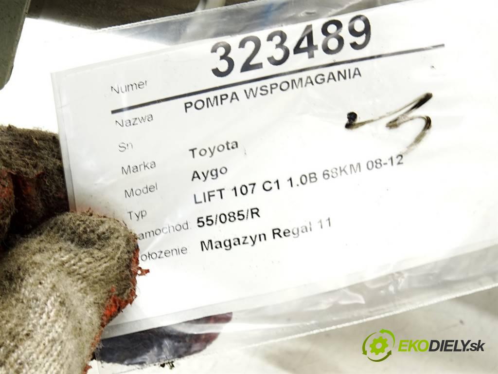 Toyota Aygo  2009 50 kW LIFT 107 C1 1.0B 68KM 08-12 1000 Pumpa servočerpadlo 45250-0H011-00 (Servočerpadlá, pumpy riadenia)