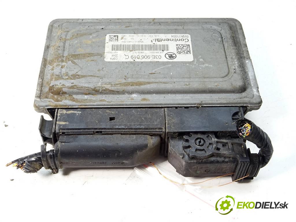 Skoda Fabia II  2012 51 kW HATCHBACK 5D 1.2B 70KM 06-14 1200 riadiaca jednotka Motor 03E906019C (Riadiace jednotky)