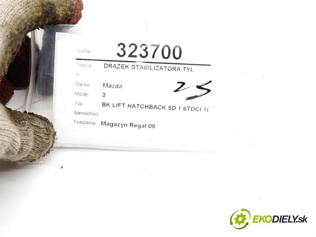 Mazda 3    BK LIFT HATCHBACK 5D 1.6TDCI 109KM 03-09  Tyč stabilizátora zad  (Tyče stabilizátora)