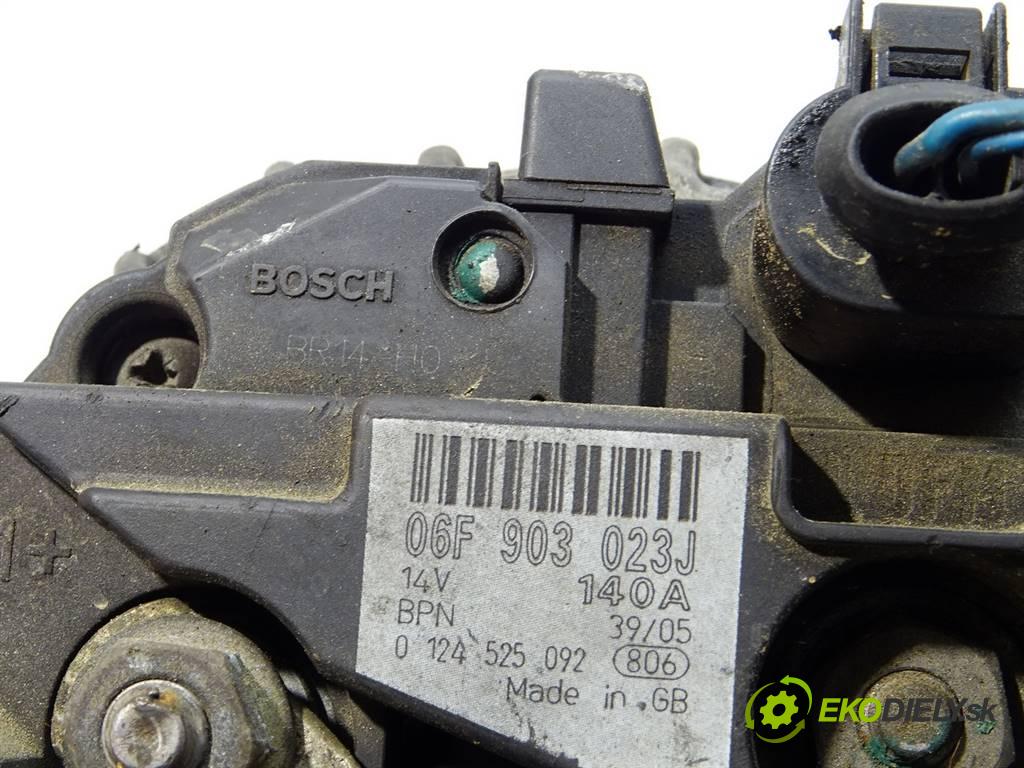 Volkswagen Passat B5 FL  2003 74 kW KOMBI 5D 1.9TDI 101KM 00-05 1900 Alternátor 06F903023J (Alternátory)