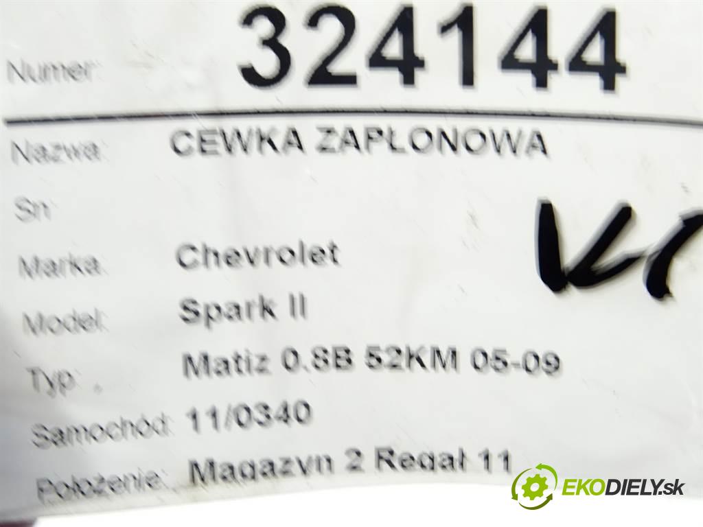 Chevrolet Spark II  2007 38 kW Matiz 0.8B 52KM 05-09 800 Cievka zapaľovacia 96291054 (Zapaľovacie cievky, moduly)