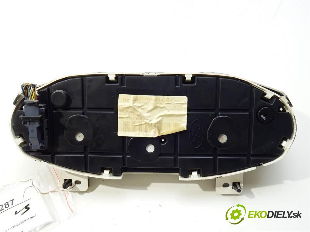 Ford Fiesta VI MK7  2009 66 kW HATCHBACK 3D 1.6TDCI 90KM 08-12 1600 Prístrojovka 8A6T-10849-GD (Prístrojové dosky, displeje)