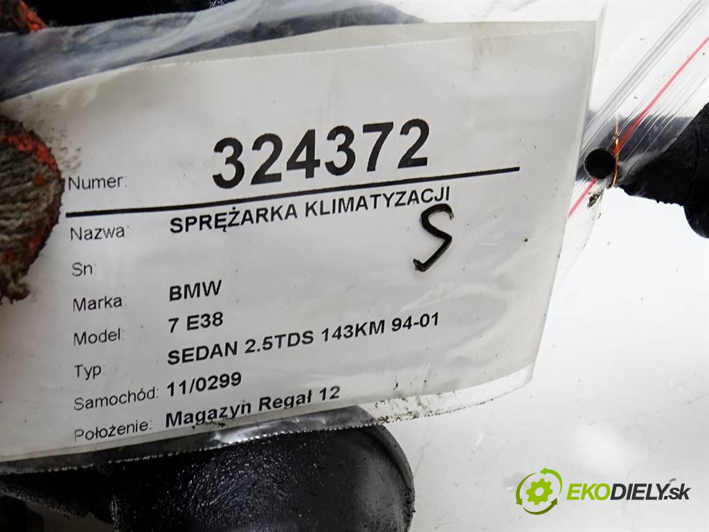 BMW 7 E38  1996 105 kW SEDAN 2.5TDS 143KM 94-01 2500 Kompresor klimatizácie  (Kompresory klimatizácie)