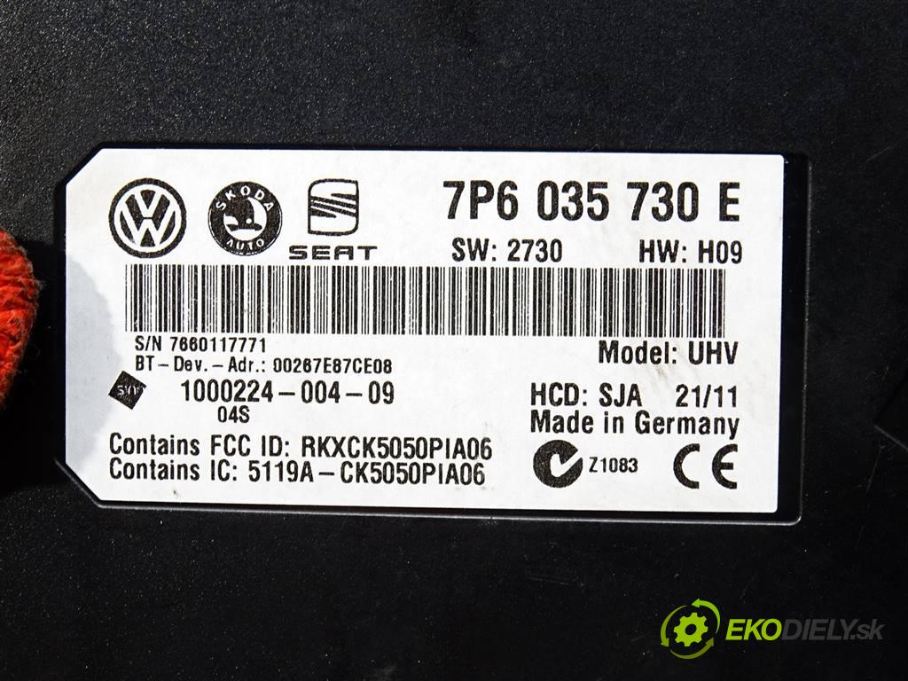Volkswagen Passat B7    SEDAN 2.0TDI 170KM 11-18  Modul Riadiaca jednotka BLUETOOTH 7P6035730E (Ostatné)