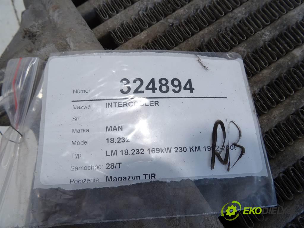 MAN 18.232 LM 18.232 169kW 230 KM 1992-2005 1995 169kW (230KM) LM 18.232 169kW 230 KM 1992-2005 6871 intercooler  (Chladiče nasávaného vzduchu (intercoolery))