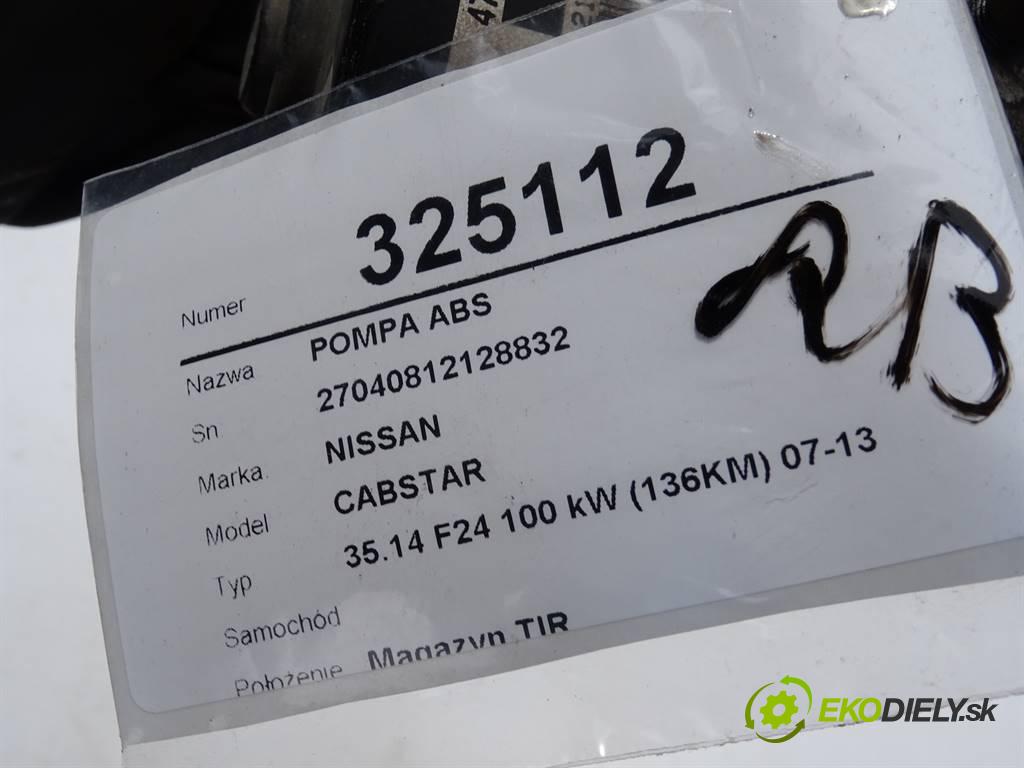 NISSAN CABSTAR    35.14 F24 100 kW (136KM) 07-13  Pumpa ABS 47660MD004