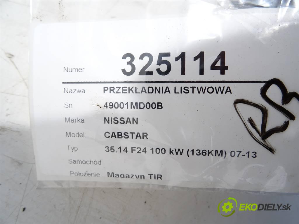 NISSAN CABSTAR    35.14 F24 100 kW (136KM) 07-13  riadenie 49001MD00B (Riadenia)