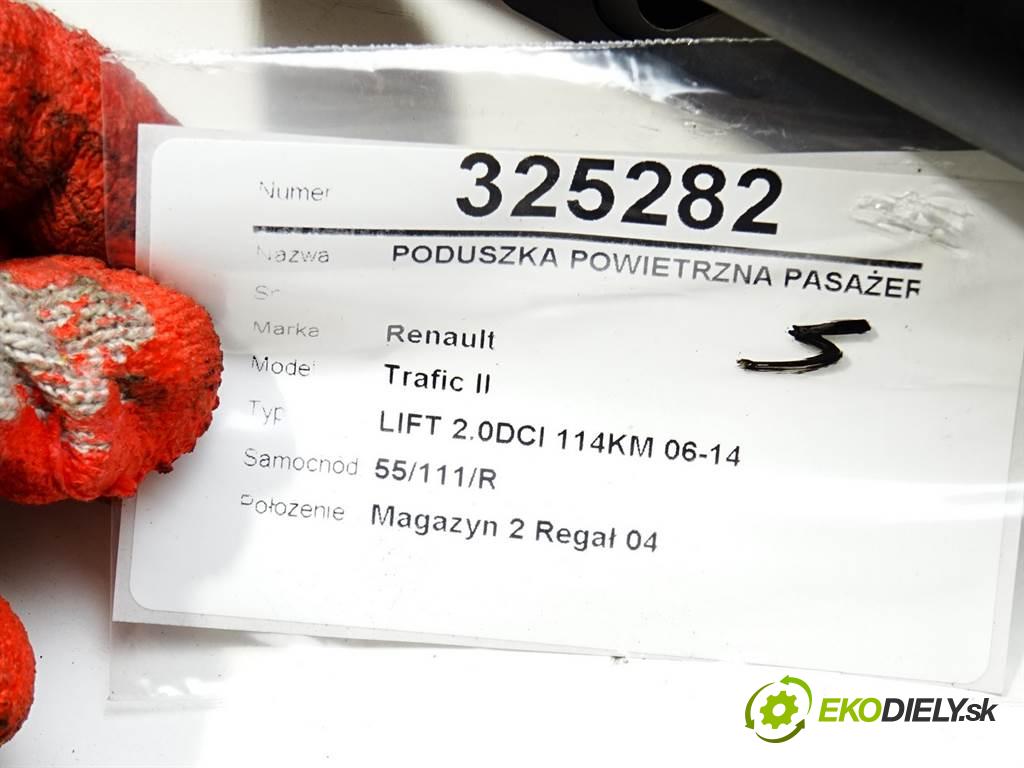 Renault Trafic II  2012 84 kW LIFT 2.0DCI 114KM 06-14 2000 AirBag spolujazdca 8200727514 (Airbagy)