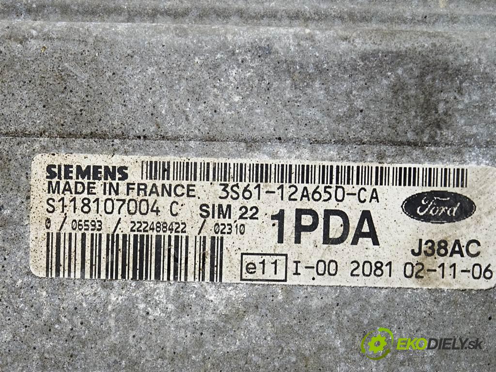 Ford Fiesta V  2003 55KW HATCHBACK 5D 1.25B 75KM 02-08 1242 riadiaca jednotka Motor 3S61-12A650-CA (Riadiace jednotky)
