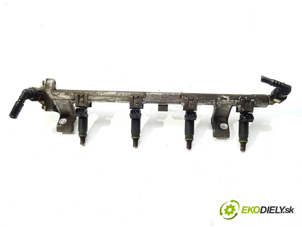 Ford Fiesta V  2003 55KW HATCHBACK 5D 1.25B 75KM 02-08 1242 Lišta vstrekovacia Vstrekovacie ventily 98MF-BB (Vstrekovacie lišty)