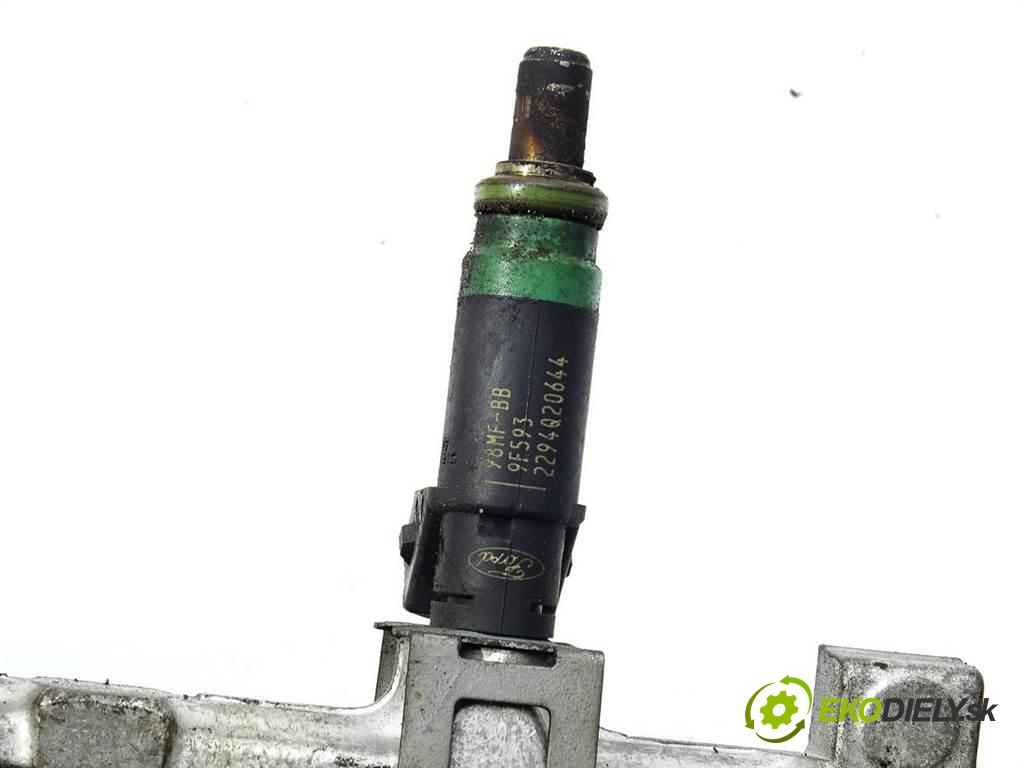 Ford Fiesta V  2003 55KW HATCHBACK 5D 1.25B 75KM 02-08 1242 Lišta vstrekovacia Vstrekovacie ventily 98MF-BB (Vstrekovacie lišty)