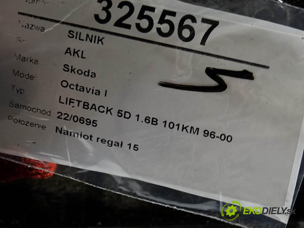 Skoda Octavia I  1999 74 kW LIFTBACK 5D 1.6B 101KM 96-00 1600 motor AKL (Motory (kompletní))