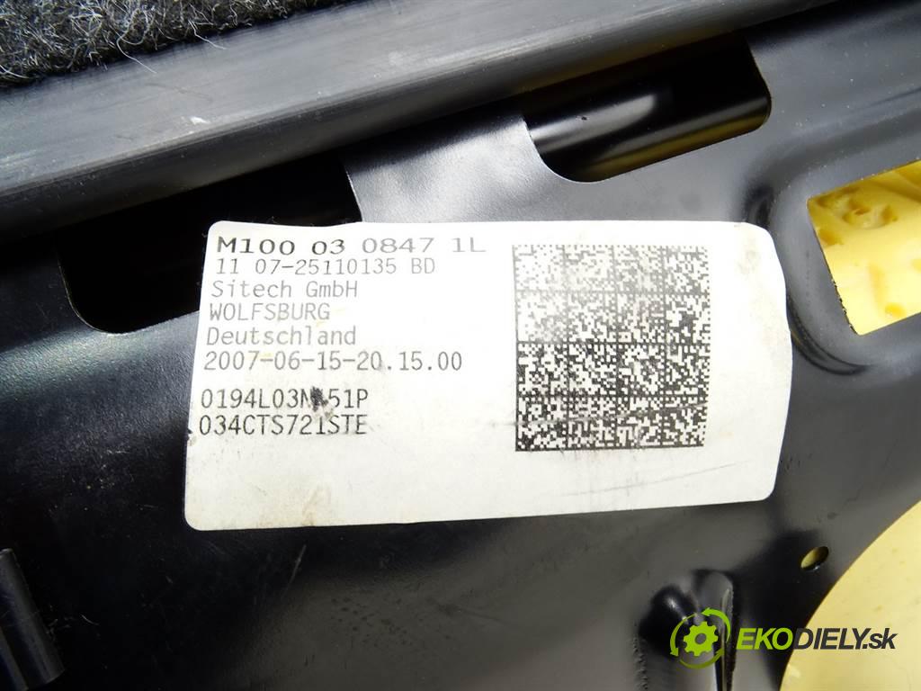 Volkswagen Golf V  2007 147KW GTI HATCHBACK 3D 2.0TFSI 200KM 03-09 1984 Sedadlá, sedačky Sedadlo GTI