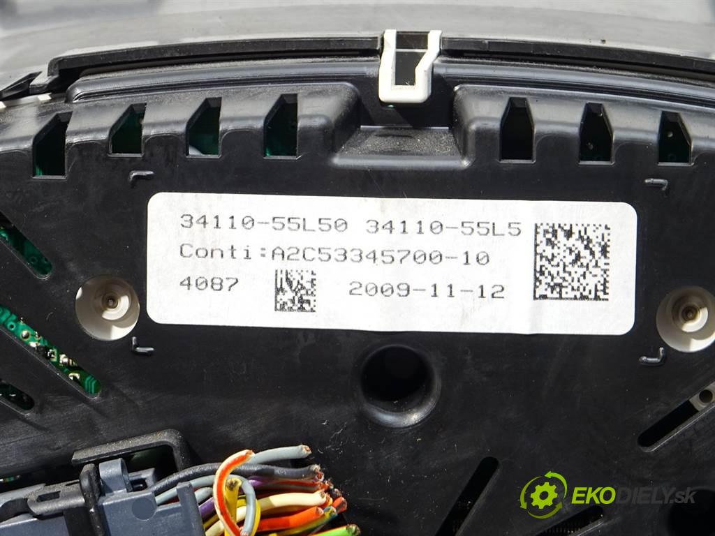 Suzuki SX4  2010  LIFT SEDICI 2.0D MULTIJET 135KM 09-14 1956 Prístrojovka 34110-55L50 (Prístrojové dosky, displeje)