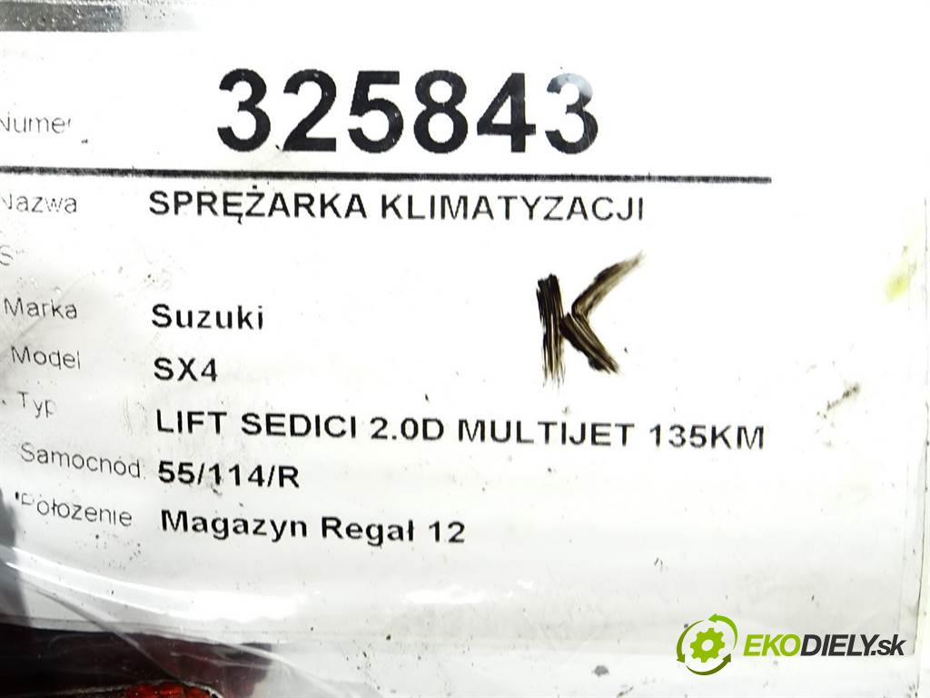 Suzuki SX4  2010  LIFT SEDICI 2.0D MULTIJET 135KM 09-14 1956 Kompresor klimatizácie  (Kompresory klimatizácie)