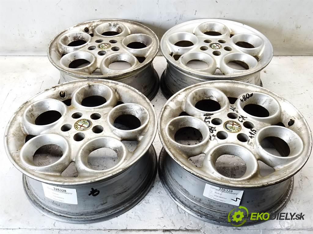 Alfa Romeo     16 6,5J 5X98 ET41,5  disky hliníkové 16  (Hliníkové)