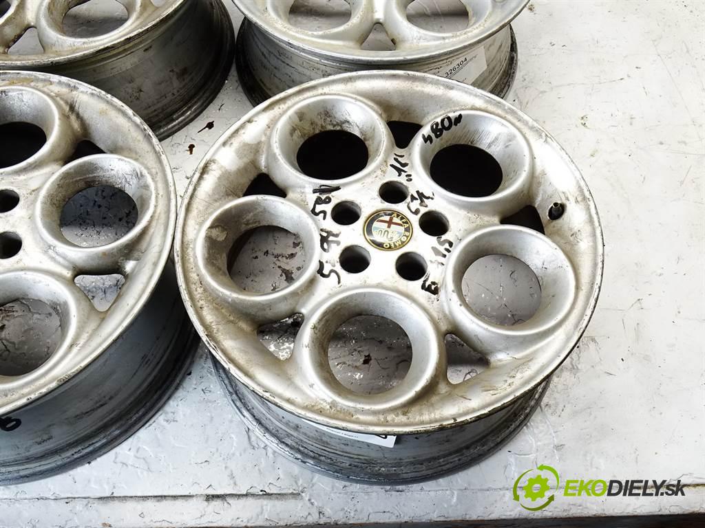 Alfa Romeo     16 6,5J 5X98 ET41,5  disky hliníkové 16  (Hliníkové)