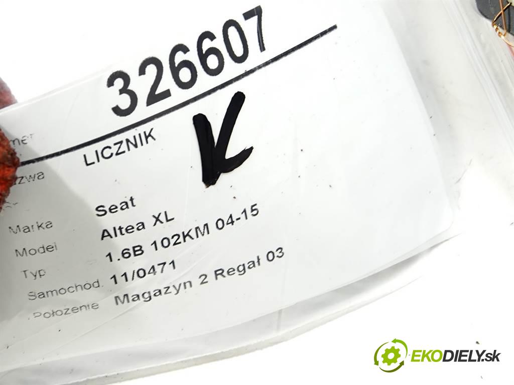 Seat Altea XL  2007 75 kW 1.6B 102KM 04-15 1600 Prístrojovka 5P0920823A (Prístrojové dosky, displeje)