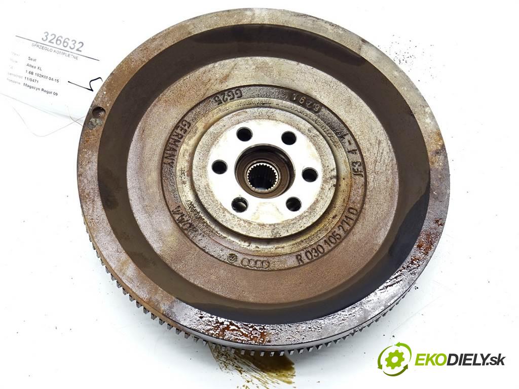 Seat Altea XL  2007 75 kW 1.6B 102KM 04-15 1600 Spojková sada (bez ložiska) komplet 036141026 (Kompletné sady (bez ložiska))