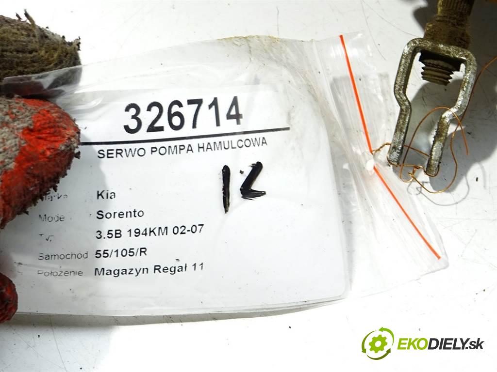 Kia Sorento  2004 143 kW 3.5B 194KM 02-07 3500 Posilovač Pumpa brzdová  (Posilňovače bŕzd)