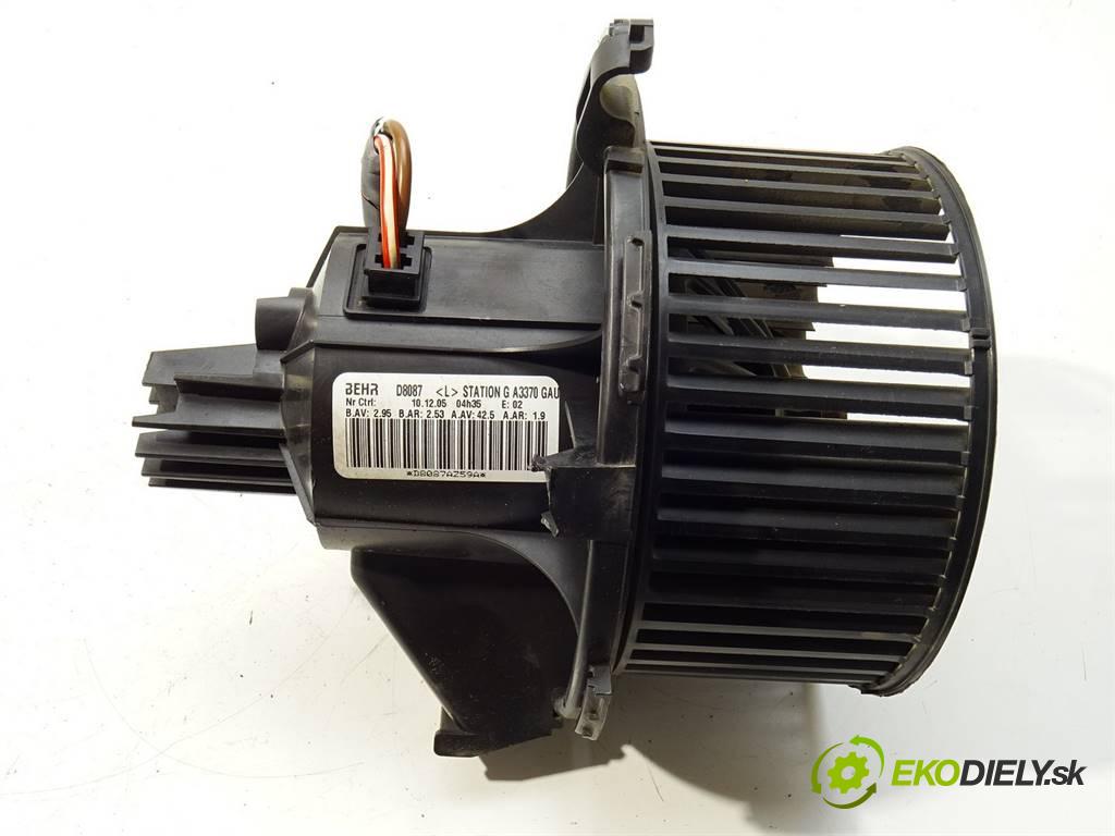 Opel Zafira B  2005 140KM 1.8B 140KM 05-14 1800 Ventilátor ventilátor kúrenia D8087 (Ventilátory kúrenia)
