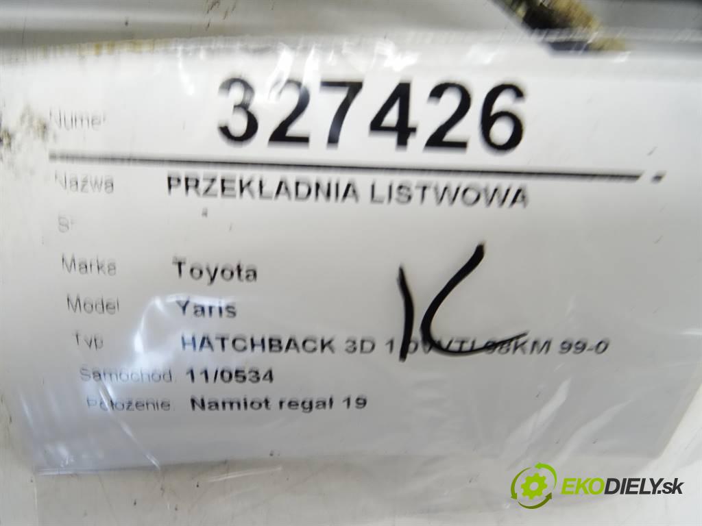 Toyota Yaris  2001 50 kW HATCHBACK 3D 1.0VVTI 68KM 99-05 1000 riadenie  (Riadenia)