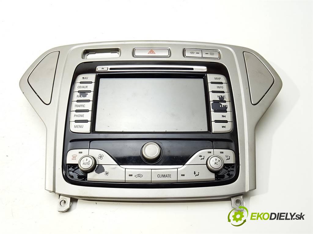 Ford Mondeo Mk4    KOMBI 5D 2.0TDCI 140KM 07-10  Panel radia navigace
