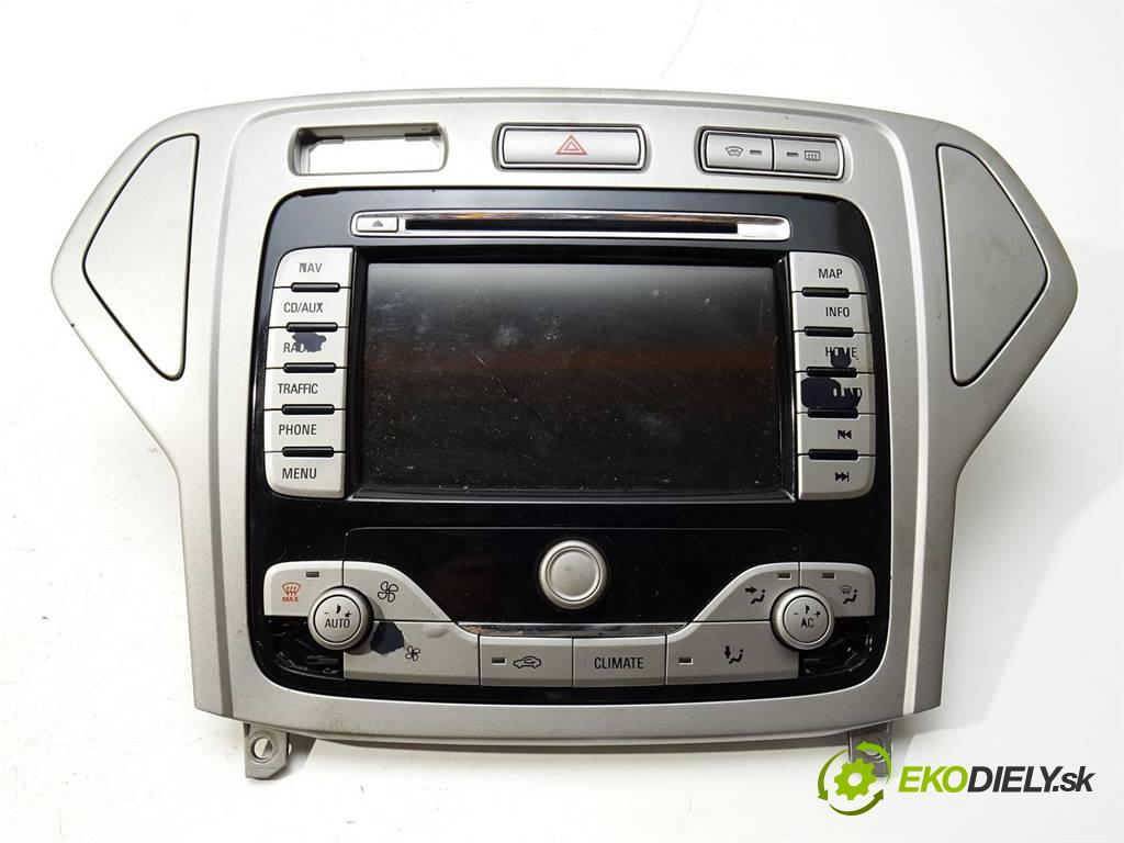 Ford Mondeo Mk4    KOMBI 5D 2.0TDCI 140KM 07-10  Panel radia navigace